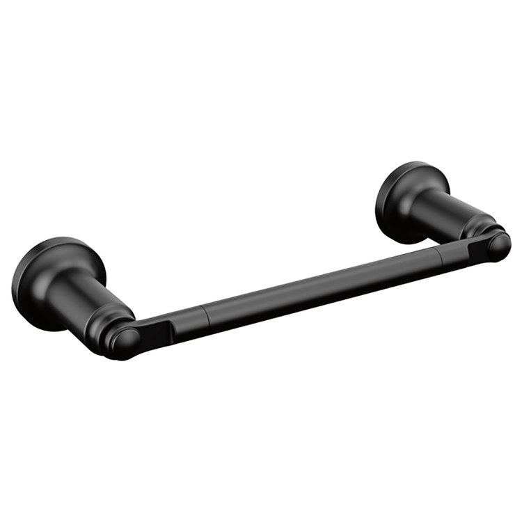 Towel Bar Saylor 8 Inch Matte Black Brass - Image 1