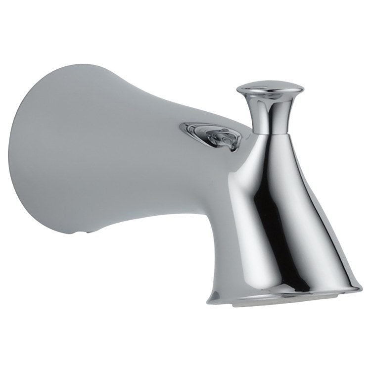 Tub Spout Lahara Pull Up Spotshield Stainless 6-3/4 Inch Non-Metallic 1/2IN Sweat/Thread for for Tub/Shower