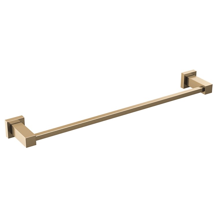 Towel Bar Brevard 18 Inch Brilliance Champagne Bronze Brass 3-3/4 Inch for Velum Bath Collection Wall Mount - Image 1