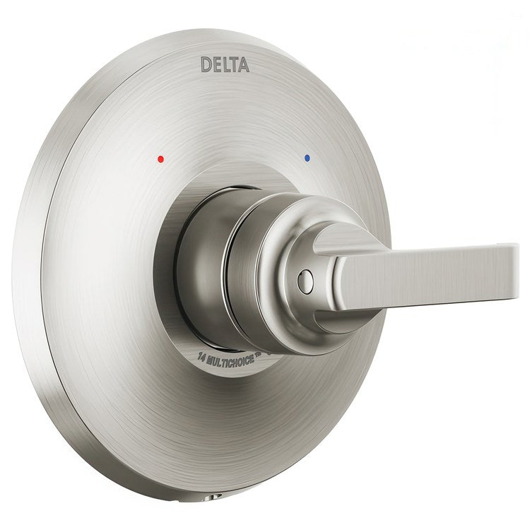 Pressure Balance Valve Trim Monitor Tetra 14 Series 1 Lever Lumicoat Stainless WaterSense ADA - Image 1