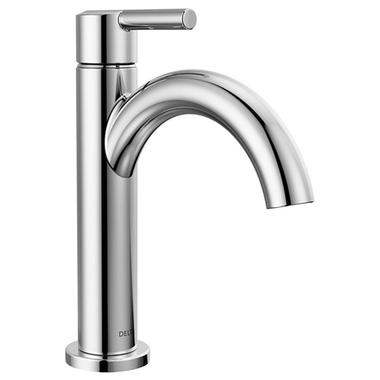 Lavatory Faucet Nicoli 1 Lever ADA WaterSense Chrome 1.2 Gallons per Minute Deck Mount Fixed Pop-Up 1 Hole - Image 1