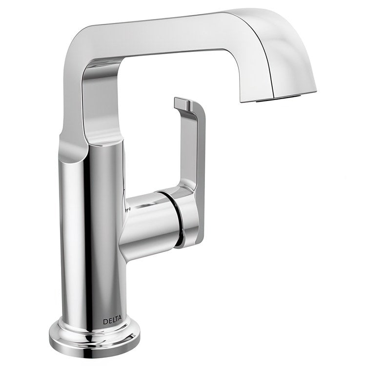 Lavatory Faucet Tetra Mid-Height 1 Lever ADA WaterSense Lumicoat Chrome 1.2 Gallons per Minute - Image 1