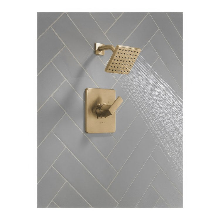 Shower Trim Velum 14 Series Monitor Less Handle Brilliance Champagne Bronze ADA 1.75 Gallons per Minute - Image 2