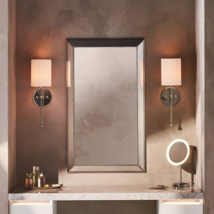 Medicine Cabinet Murray Hill 24 x 40 x 4 Inch Framed 1 Doors Mirrored Slow Closing Chrome - Image 2