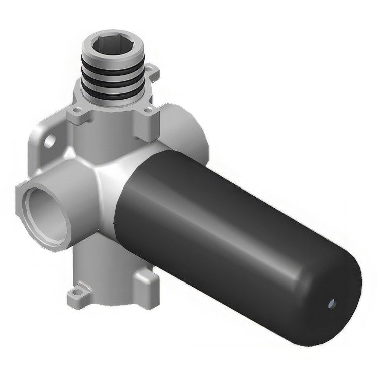 Rough-In Valve 2 Way Diverter Volume Control with Off Function & Pass Through 3/4 Inch - Image 1