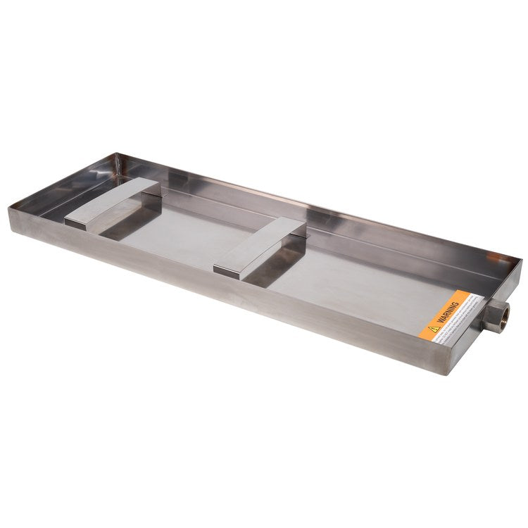 Drain Pan Ms/Super Stainless Steel 9 x 25 x 1-1/2 Inch Stainless Steel for E-Series Generators - Image 3