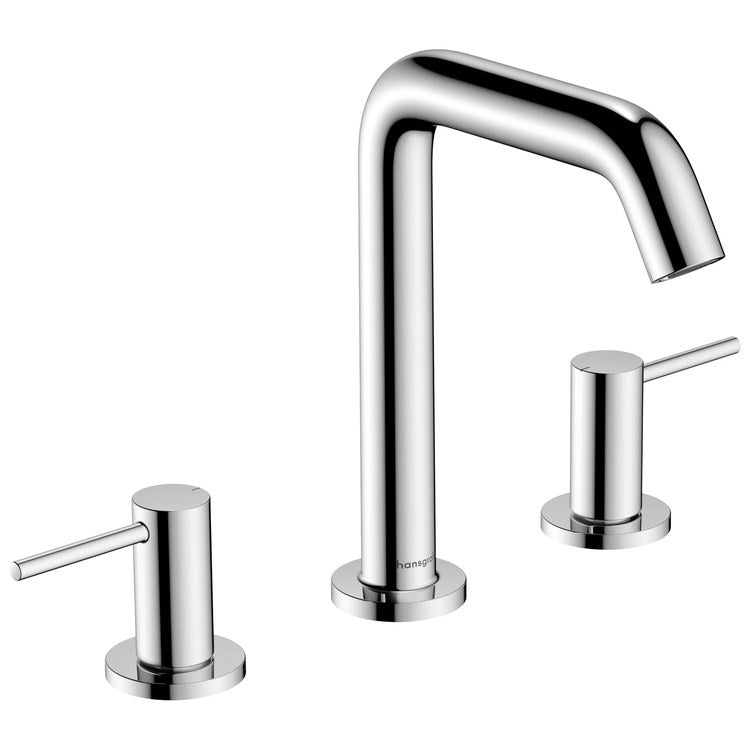 Lavatory Faucet Tecturis S 150 Widespread 2 Lever ADA WaterSense Chrome 1.2 Gallons per Minute Push-Open 3 Hole AirPower EcoSmart