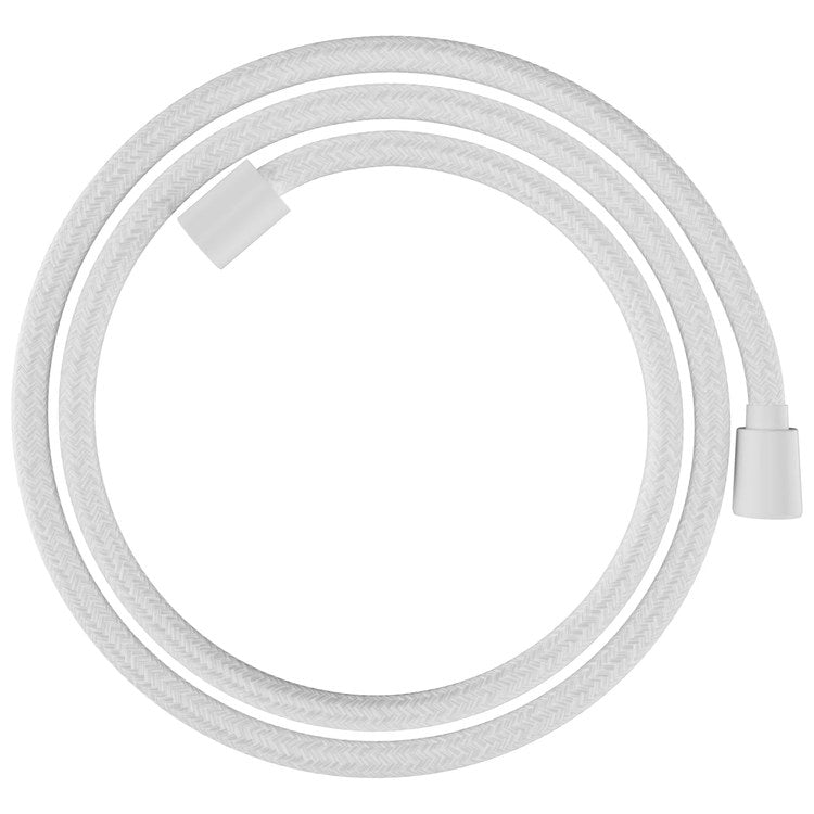 Handshower Hose DesignFlex Textile 63 Inch Matte White 1/2 Inch G Plastic - Image 1