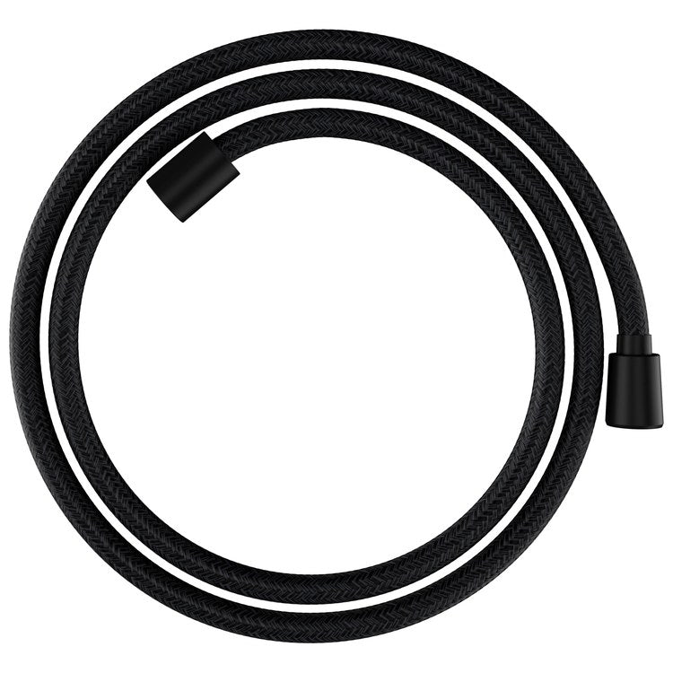 Handshower Hose DesignFlex Textile 63 Inch Matte Black 1/2 Inch G Plastic - Image 1