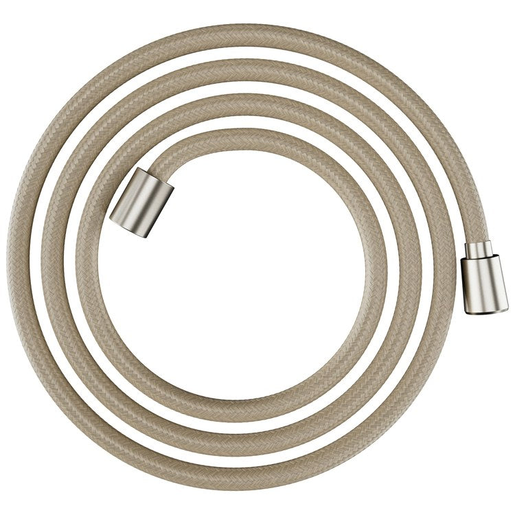 Handshower Hose DesignFlex Textile 80 Inch Brushed Nickel 1/2 Inch G Plastic - Image 1