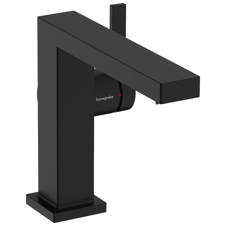 Lavatory Faucet Tecturis E Fine 110 1 Lever ADA WaterSense Matte Black 1.2 Gallons per Minute Less Drain 1 Hole AirPower EcoSmart ComfortZone - Image 1