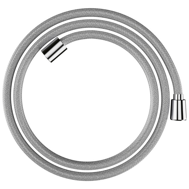 Handshower Hose DesignFlex Textile 63 Inch Chrome 1/2 Inch G Plastic