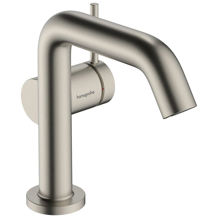 Lavatory Faucet Tecturis S Fine 110 1 Lever ADA WaterSense Brushed Nickel 1.2 Gallons per Minute Less Drain 1 Hole AirPower EcoRight ComfortZone - Image 1