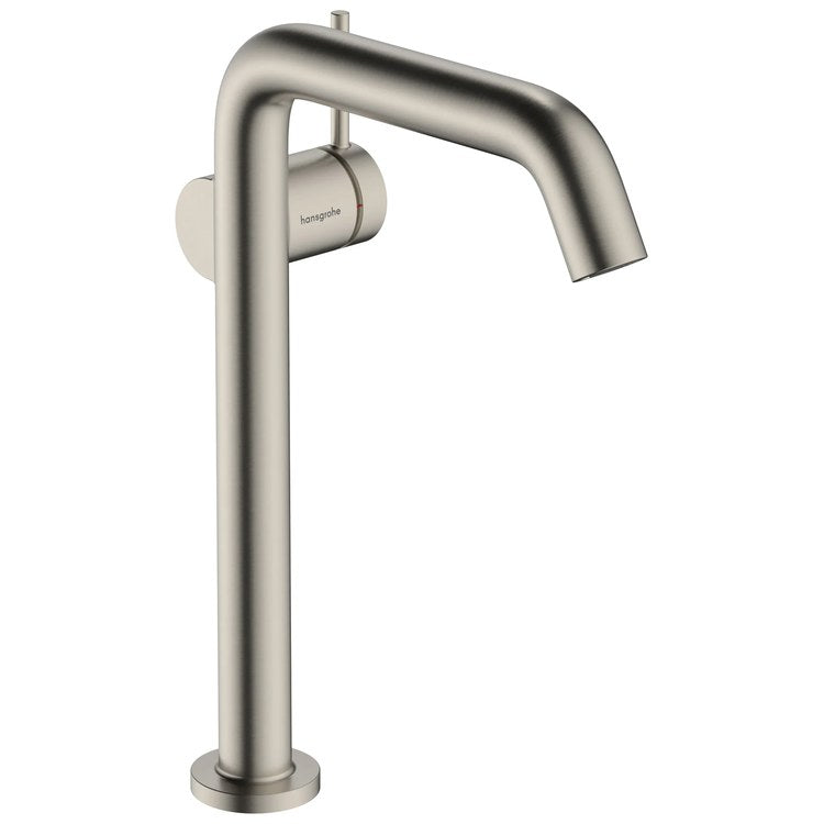Lavatory Faucet Tecturis S Fine 240 1 Lever ADA WaterSense Brushed Nickel 1.2 Gallons per Minute Less Drain 1 Hole AirPower EcoRight ComfortZone - Image 1