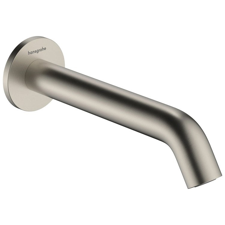 Tub Spout Tecturis S Less Diverter Stainless Steel Brass 1/2 Inch NPT - Image 1