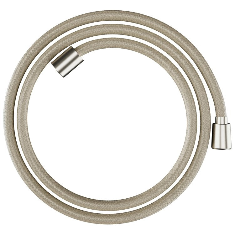 Handshower Hose DesignFlex Textile 63 Inch Brushed Nickel 1/2 Inch G Plastic - Image 1