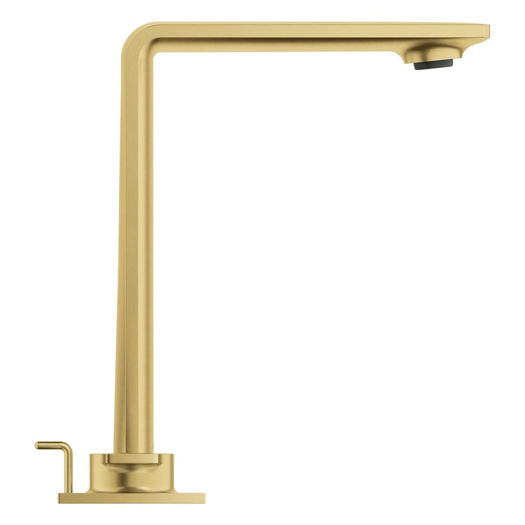 Lavatory Faucet Allure New Medium Widespread 8 Inch Spread 2 Lever ADA WaterSense/CALGreen/cUPC Brushed Cool Sunrise 1.2 Gallons per Minute Deck 3 Hole EcoJoy - Image 3