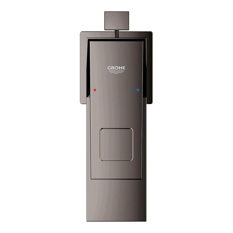 Lavatory Faucet Eurocube Small 1 Lever ADA Watersense Hard Graphite 1.2 Gallons per Minute - Image 1