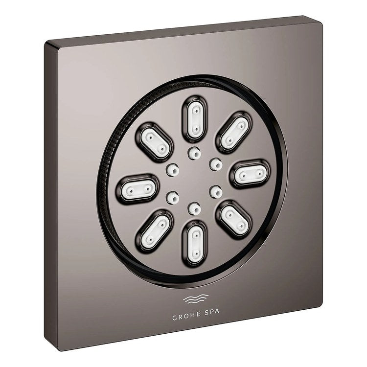 Body Spray Hard Graphite Rainshower Square 2 Function 0.9 Gallons per Minute 1/2 Inch NPT