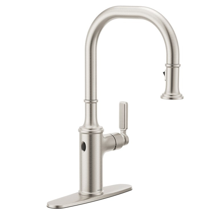 Kitchen Faucet Smyth 1 Lever ADA Spot Resist Stainless High Arc 1/3 Hole MotionSense Wave 1.5 Gallons per Minute - Image 2
