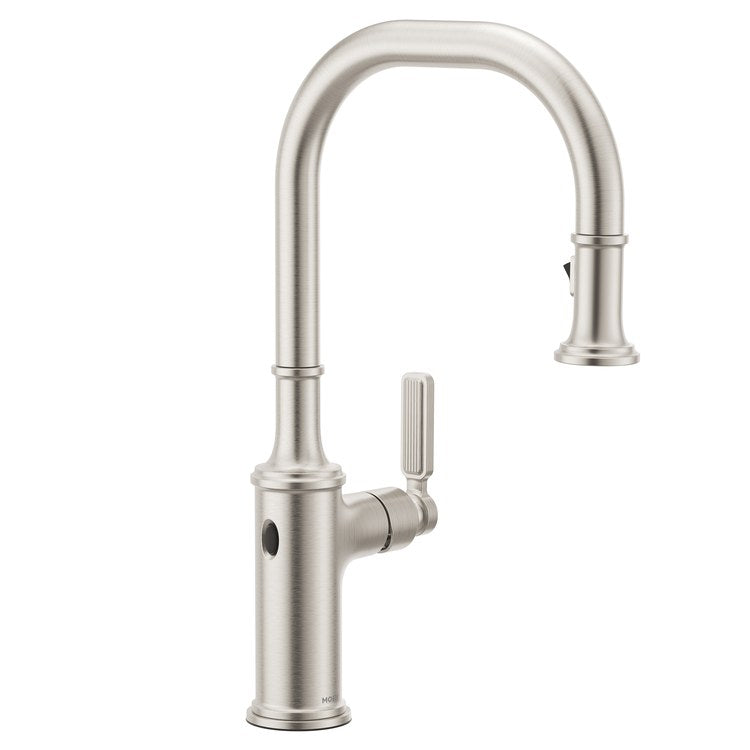Kitchen Faucet Smyth 1 Lever ADA Spot Resist Stainless High Arc 1/3 Hole MotionSense Wave 1.5 Gallons per Minute - Image 1
