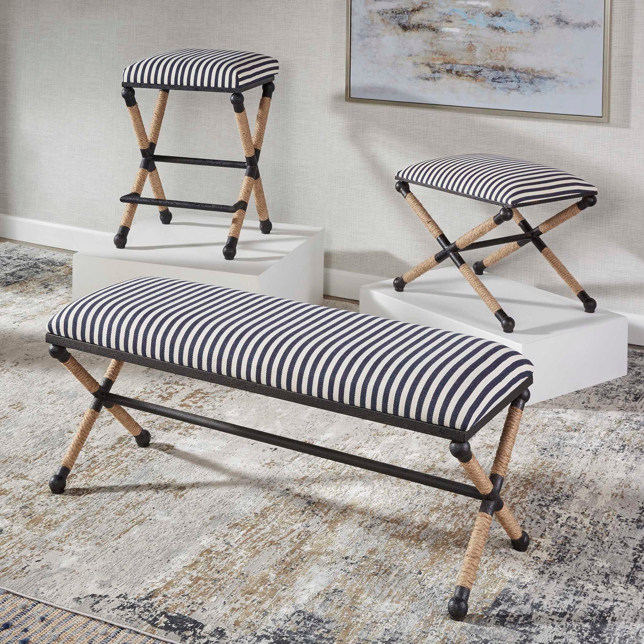 Braddock - Backless Counter Stool - Black - Image 3
