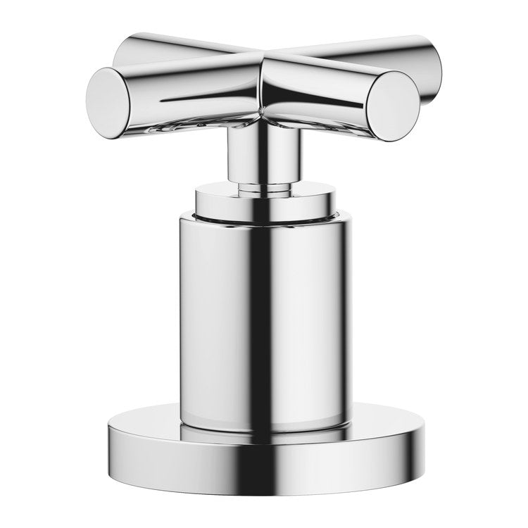Diverter Trim TARA Two-Way Chrome 1 Cross ADA for Deck Mount Tub - Image 1