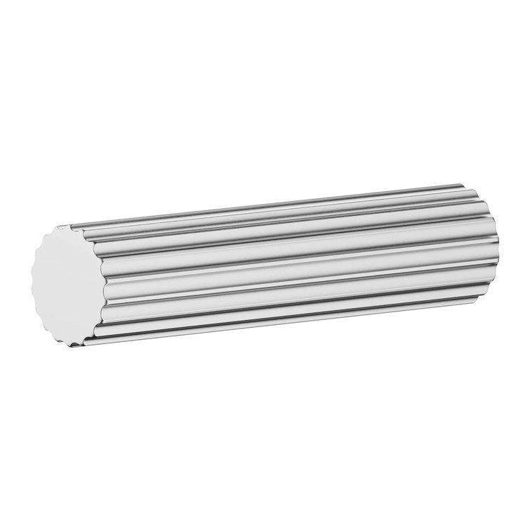 Lever TARA with Linear Texture Brass Alloy Brushed Chrome for Lavatory Faucet 2-3/4 Inch