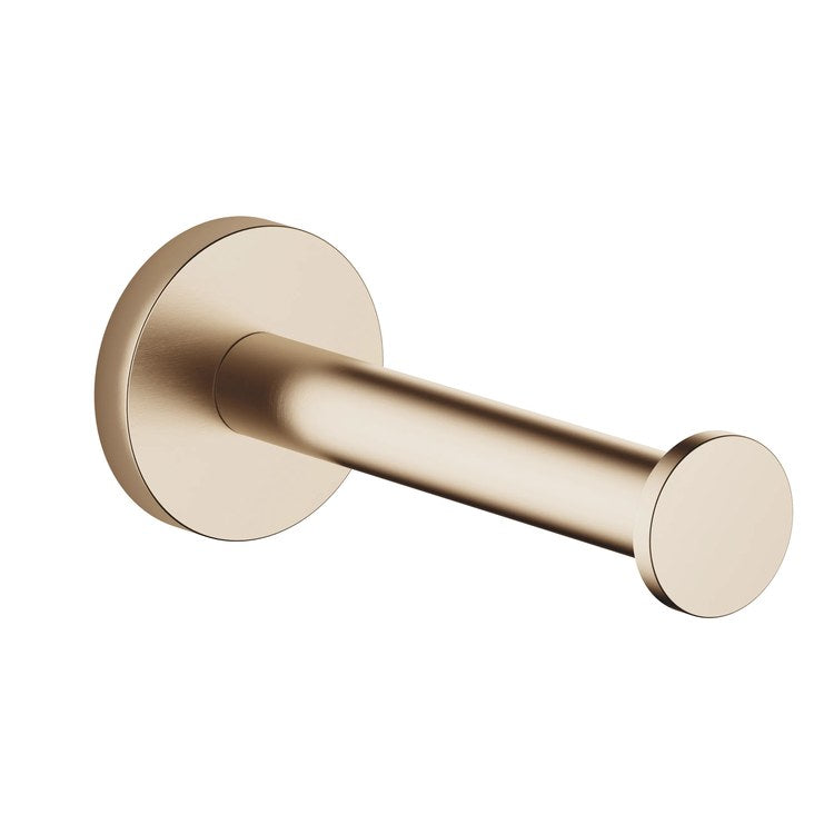 Toilet Paper Holder TARA Reserve Brushed Champagne 5-1/4 Inch Wall Mount - Image 1