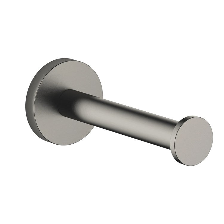 Toilet Paper Holder TARA Reserve Brushed Dark Platinum 5-1/4 Inch Wall Mount - Image 1