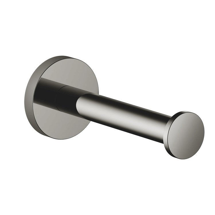 Toilet Paper Holder TARA Reserve Dark Chrome 5-1/4 Inch Wall Mount - Image 1