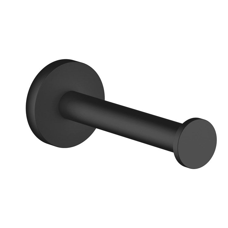 Toilet Paper Holder TARA Reserve Matte Black 5-1/4 Inch Wall Mount - Image 1