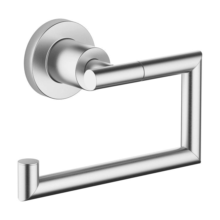 Toilet Paper Holder TARA Less Cover Brushed Chrome 2-7/8 Inch Wall Mount - Image 1