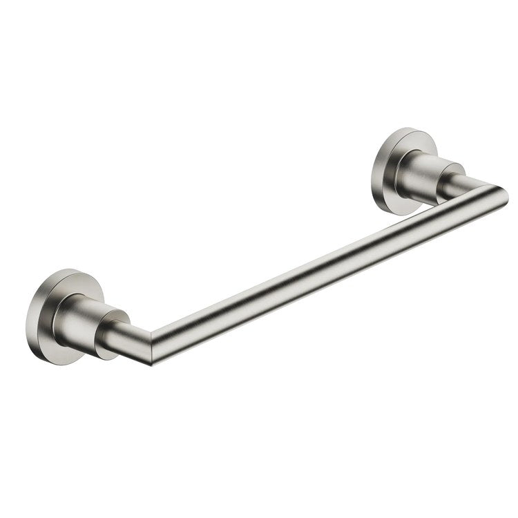 Towel Bar TARA 12 Inch Brushed Platinum Brass Alloy - Image 1