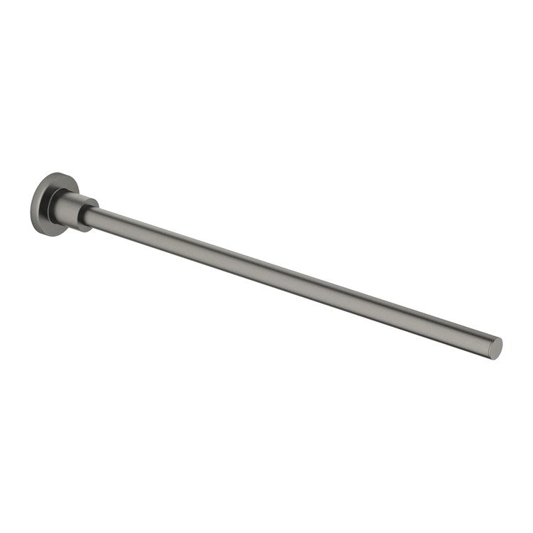 Towel Bar TARA 1-Piece Fixed Brushed Dark Platinum - Image 1