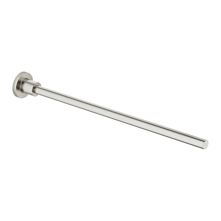 Towel Bar TARA 1-Piece Fixed Brushed Platinum - Image 1