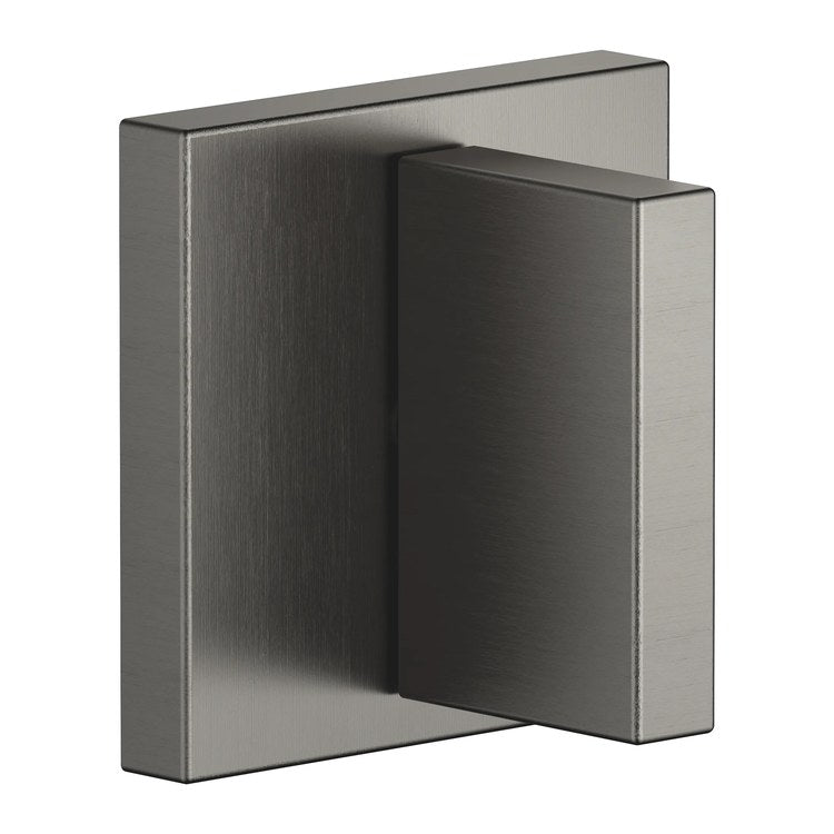 Volume Control Trim MEM Clockwise Closing 1/2IN 1 Lever Brushed Dark Platinum ADA - Image 1