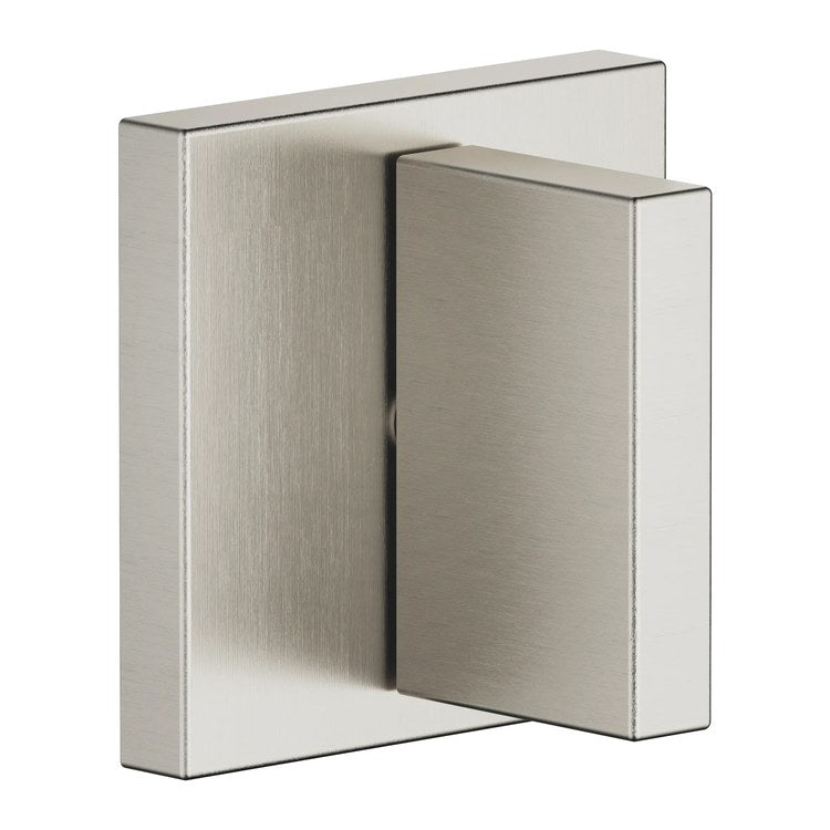 Volume Control Trim MEM Clockwise Closing 1/2IN 1 Lever Brushed Platinum ADA - Image 1