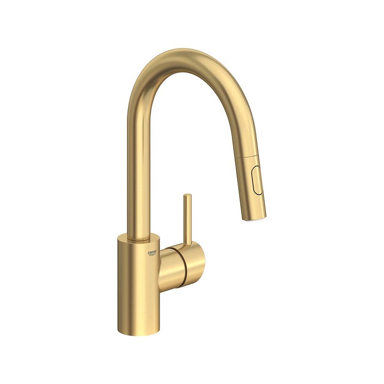 Bar Faucet Concetto 1 Lever ADA WaterSense Brushed Cool Sunrise 1.75 Gallons per Minute - Image 1