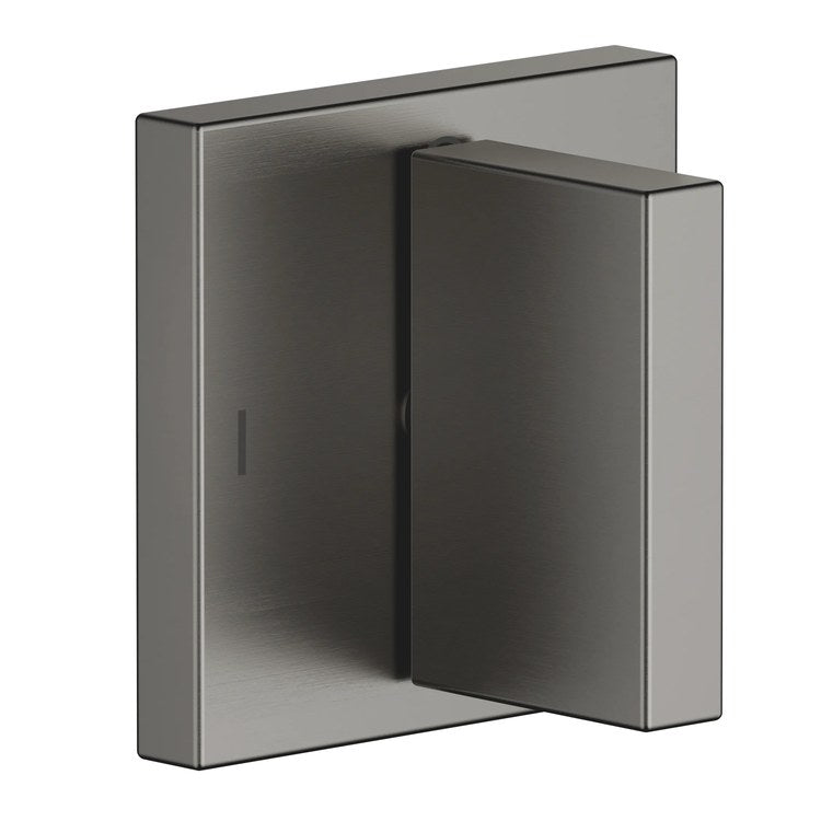 Diverter Trim MEM Wall Mount Concealed Two-Way with Shut-Off Function Brushed Dark Platinum 1 Lever - Image 1