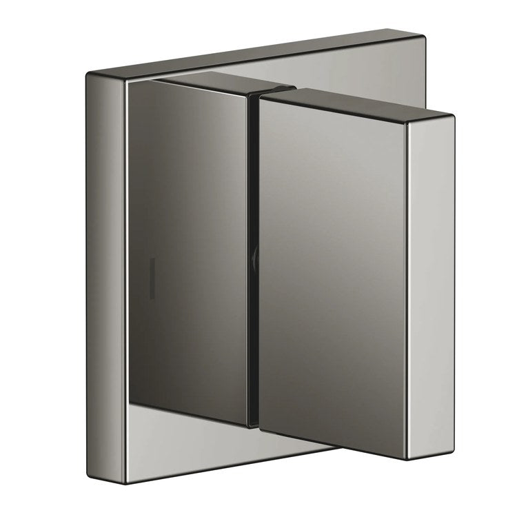 Diverter Trim MEM Wall Mount Concealed Two-Way with Shut-Off Function Dark Chrome 1 Lever - Image 1