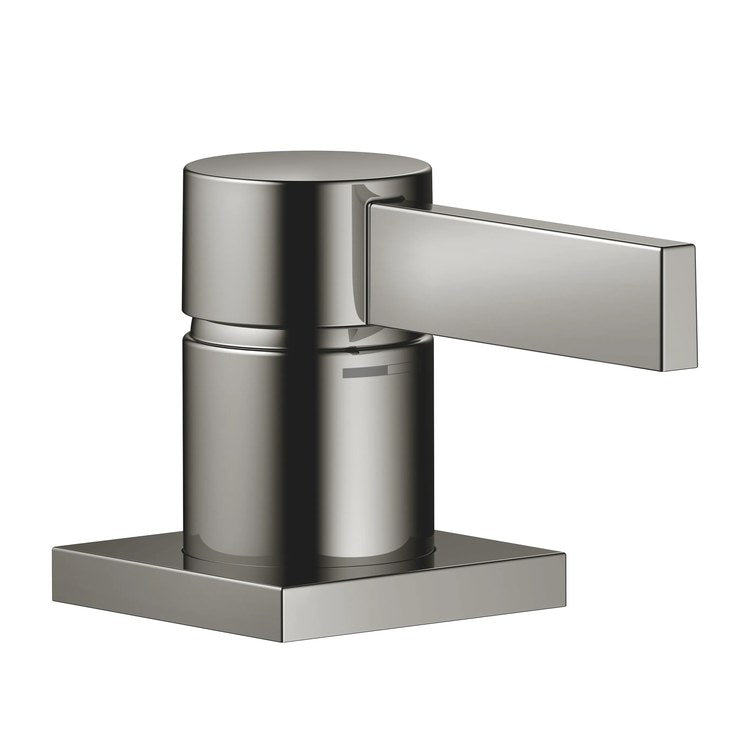 Lavatory Faucet MEM Mixer 1 Lever Dark Chrome 1 Hole - Image 1