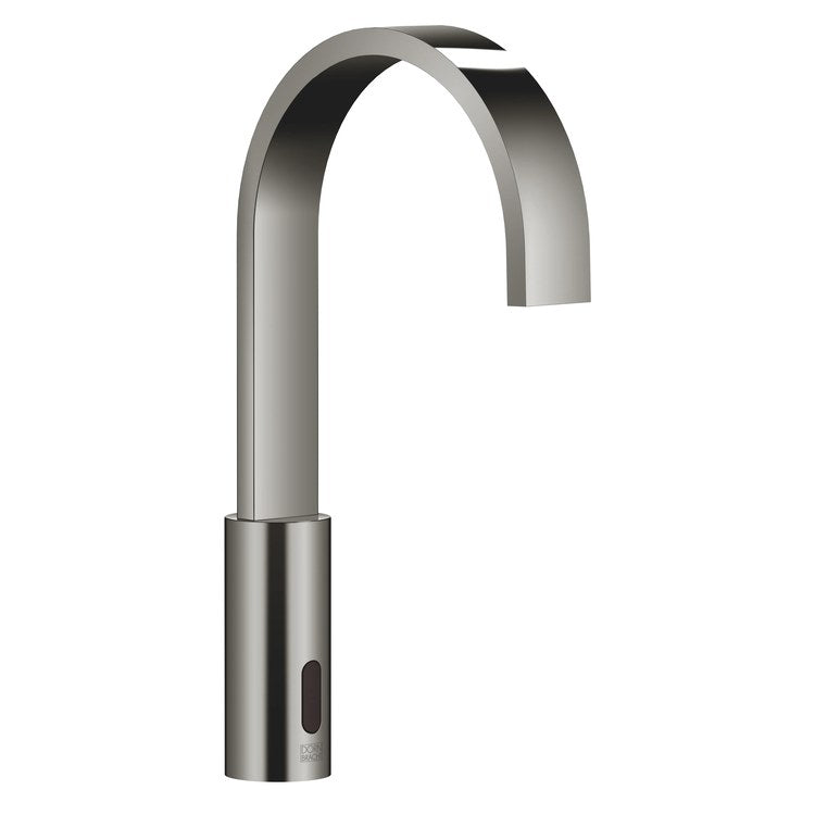 Lavatory Faucet MEM Touchfree Dark Chrome 1.2 Gallons per Minute Less Drain 1 Hole Infrared Sensor