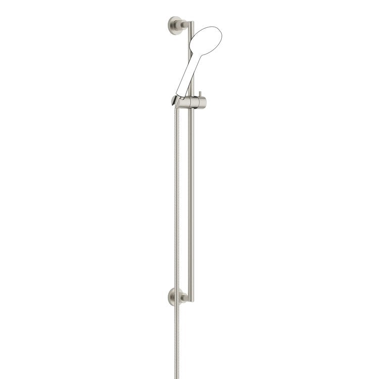 Slide Bar Kit TARA Less Hand Shower Brushed Platinum Brass Alloy - Image 1