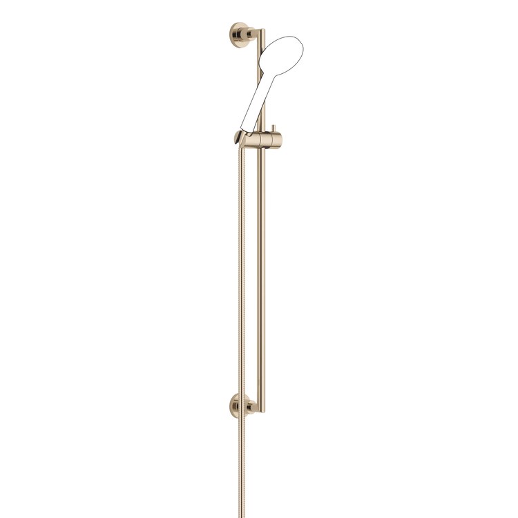 Slide Bar Kit TARA Less Hand Shower Champagne Brass Alloy