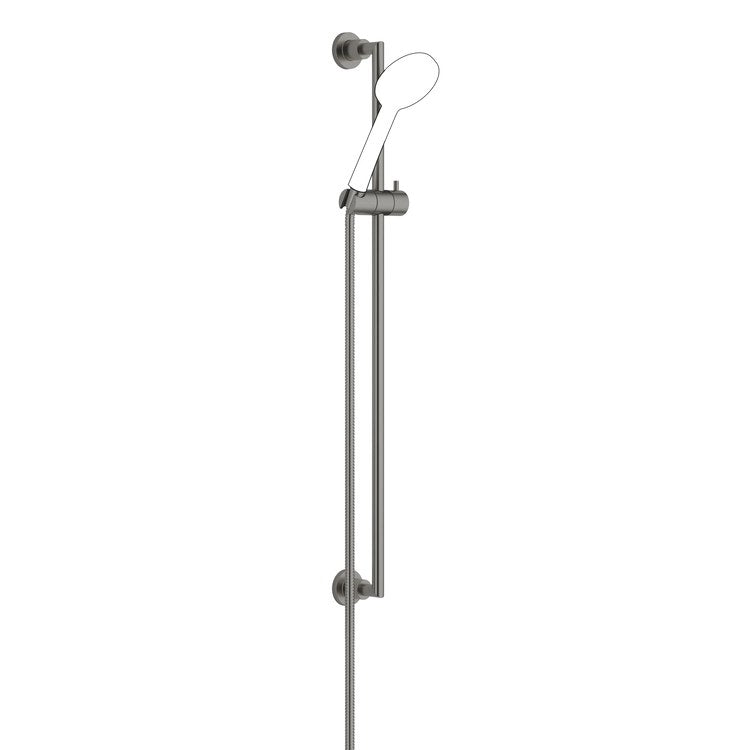 Slide Bar Kit TARA Less Hand Shower Brushed Dark Platinum Brass Alloy - Image 1