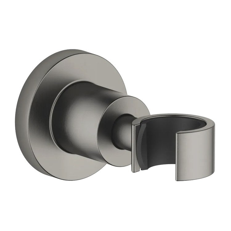 Wall Bracket TARA for Handshower Brushed Dark Platinum Brass Alloy - Image 1