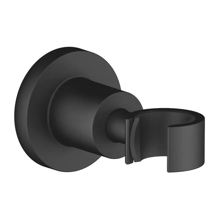 Wall Bracket TARA for Handshower Matte Black Brass Alloy - Image 1