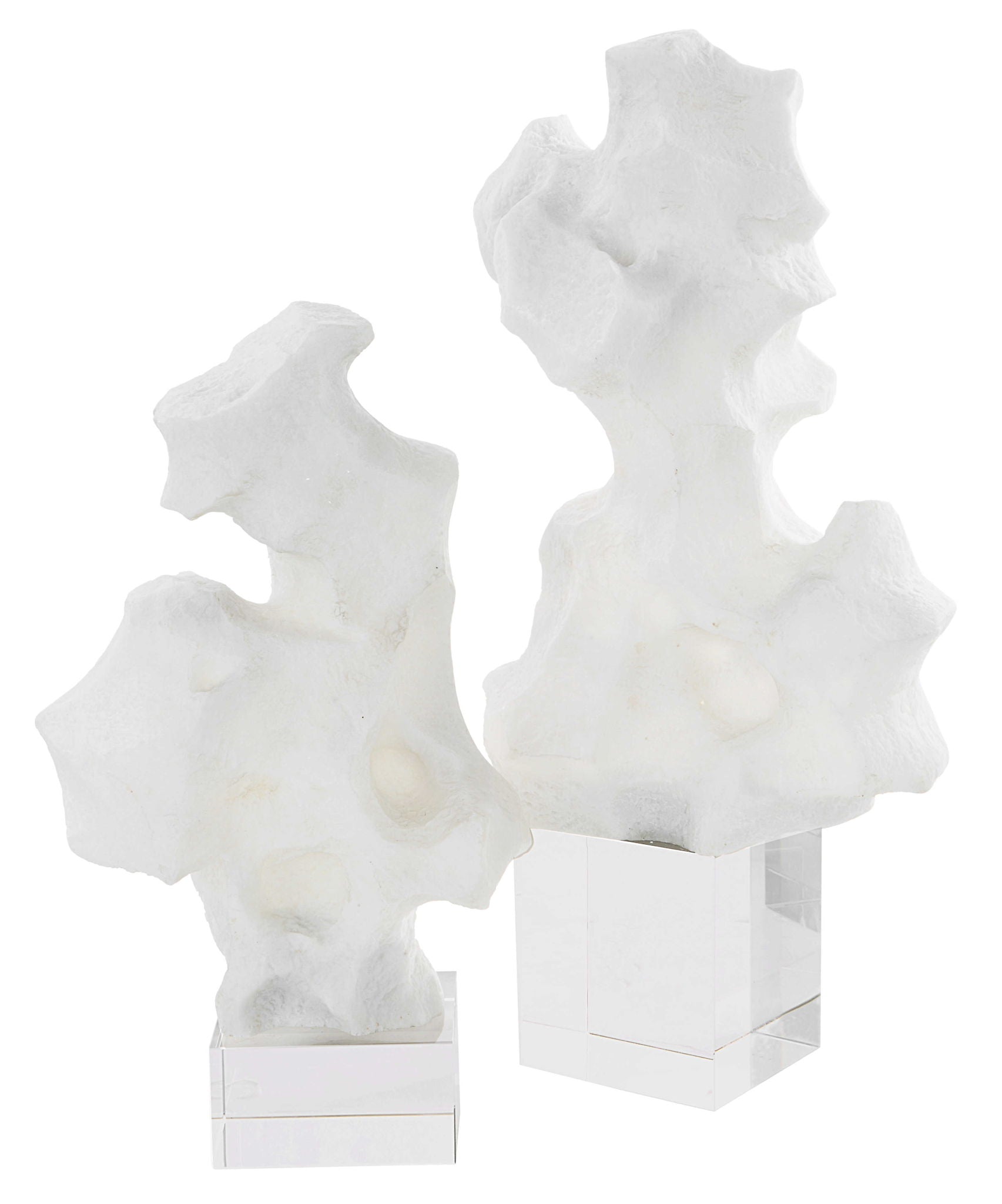 Remnant - Sculptures (Set of 2) - White - Image 1