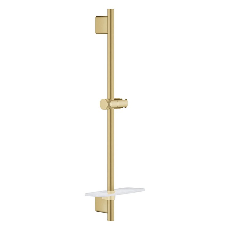Slide Bar Rainshower 24 Inch Brushed Cool Sunrise Metal Wall Mount
